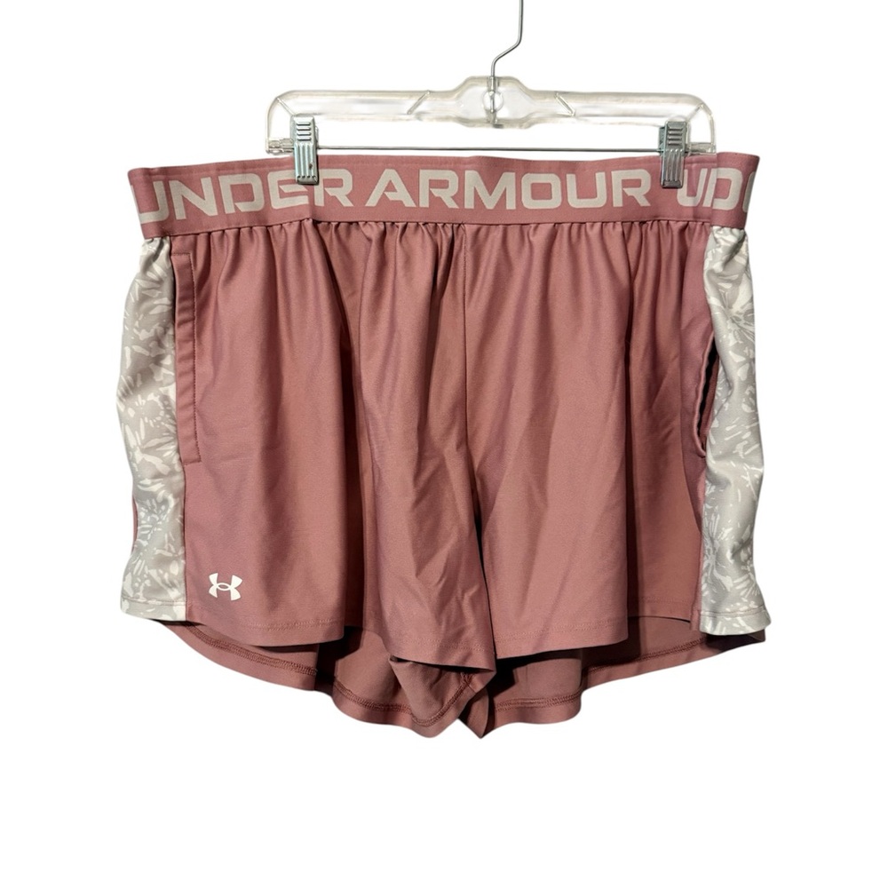 Under Armour Women's Mauve Athletic Shorts